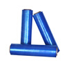 PUDI black blue wrapping film PE brushed grafting wrap film 50CM stretch brushed large roll industrial moving protective packaging film blue width 50cm long 300 meters (2.8 kg)