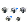 TaoTimeClub button switch key switch 5.8*5.8-8.5*8.5MM self-locking lockless switch 10 5.8*5.8MM self-locking switch double row/6 feet (10 pcs)