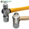 Budweiser Lion round-head hammer wooden handle fiber handle hammer nipple hammer multi-functional home repair woodworking small hammer hammer hammer wooden handle round-head hammer 0.5P/hand