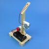 Electric generator model DIY technology small production primary and secondary school physics science experiment handmade creative toy package material package + glue + 2 batteries