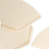 Mongdio coffee filter paper drip American coffee machine filter paper hand-brewed coffee type 102 100 sheets