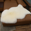 Munuo Australian wool carpet bedroom whole sheepskin wool bay window blanket fur integrated carpet sheepskin cushion natural white Australia 1p70*110cm