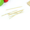 Double gun disposable bamboo toothpicks in eco-friendly bags for mass sale in large packaging of 2400 pieces