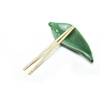 Double gun disposable bamboo toothpicks in eco-friendly bags for mass sale in large packaging of 2400 pieces