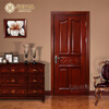 Memelis all solid wood door all original wood door carved door red oak mahogany core red pear walnut package installation Y128 measurement and booking