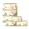 Jieyun tissue paper Furui Guose 3-layer 136 tissue paper * 3 boxes large size tissue box facial tissue can be wetted