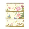 Jieyun tissue paper Furui Guose 3-layer 136 tissue paper * 3 boxes large size tissue box facial tissue can be wetted