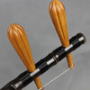 Made by Liu Menghu Liu Menghu's high-quality jujube wood axis purple bamboo Jinghu professional performance Xipi Erhuang examination Peking opera stringed Jinghu musical instrument leather and yellow dual-purpose configuration one