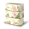 Jieyun tissue paper Furui Guose 3-layer 136 tissue paper * 3 boxes large size tissue box facial tissue can be wetted