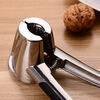 Yiyi Zinc alloy walnut clamp, walnut peeling tool, pecan clamp, nut shelling, hazelnut pliers, zinc alloy is as bright as a mirror