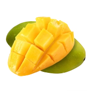 La segunda pieza de grandes beneficios Hainan Sanya Jinhuang mango 5 catties mango preferido fruta fresca fruta única alrededor de 200-400 g de fruta grande