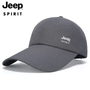 ジープJEEP帽子メンズ野球帽拡張つばユニセックスワイルドピークキャップアウトドアレジャースポーツブランド帽子A0390黒