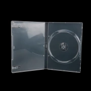 Guten Morgen 10 Packungen rechteckige Disc Box transparente Kunststoff Disc Tasche Disc Sleeve CD DVD Disc Aufbewahrungsbox kann in die Hülle einteilig eingesetzt werden