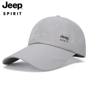 ジープJEEP帽子メンズ野球帽拡張つばユニセックスワイルドピークキャップアウトドアレジャースポーツブランド帽子A0390黒