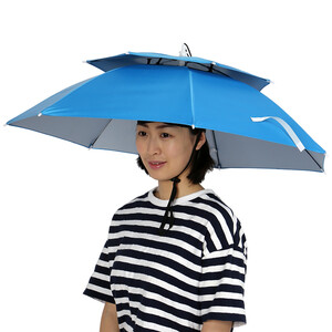see through umbrella hat