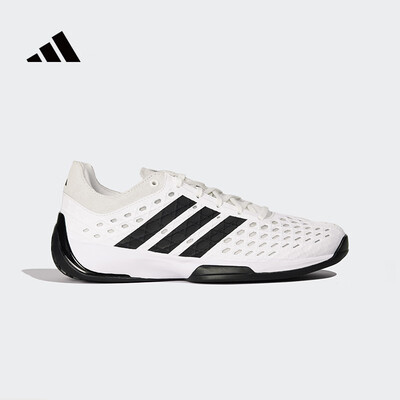 Adidas FENCING PRO 24 men's and women's same style black and white orange  classic low-cut