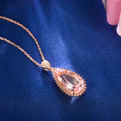 Avanni 18K Gold Diamond Morganite 