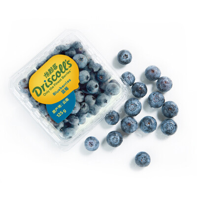 Driscoll's BLUEBERRIES JUMBO 125G DRISCOLL'S is halal suitable