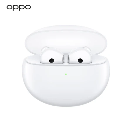 OPPO Enco Air2 True Wireless Semi-In-Ear Bluetooth Headphones Music Game Sports Headphones AI Call Noise Reduction Universal Xiaomi Apple Huawei Mobile Phone Morning Fog White