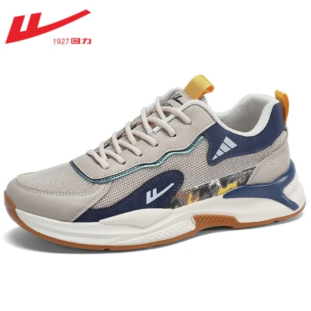 Pull back Warrior men's shoes sports shoes men's spring fashion low top running shoes casual lightweight daddy shoes official flagship store