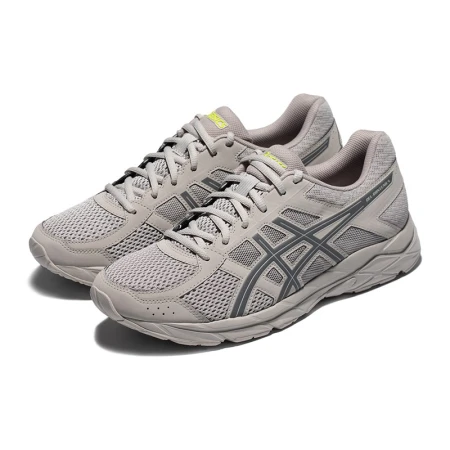 ASICS Men's Shoes Sports Shoes Cushioning Running Shoes Breathable Running Shoes GEL-CONTEND 4 Gray/Blue 41.5