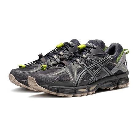 ASICS men's shoes breathable running shoes wear-resistant cushioning trail running shoes retro versatile wear-resistant sports shoes GEL-KAHANA 8 [HB] dark gray 42.5