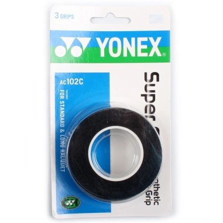 YONEX Yonex badminton clap hand glue sports sweat belt grip glue AC-102C black three pack