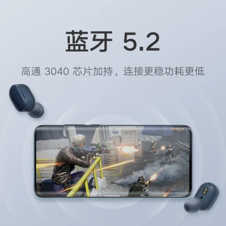 Xiaomi Redmi AirDots 3 True Wireless Bluetooth Headphones Bluetooth 5.2 Dynamic Iron Dual Unit Super Long Battery Life In-Ear Headphones Earbuds Xiaomi Headphones Starry Sky Blue