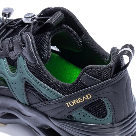 Pathfinder TOREAD river tracing shoes 22 spring and summer outdoor sports men and women light breathable non-slip wear-resistant river tracing shoes TFEK81382 rock black/forest green male 41
