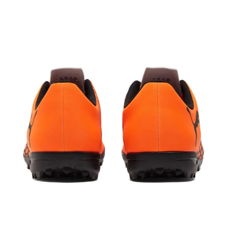 PUMA Hummer official men's artificial turf soccer shoes broken nails SPIRIT TT 106068 bright orange-black-05 39