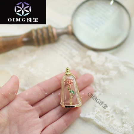 OIMG a drawer protected by the little prince rose brooch brooch gentle temperament accessories gift female
