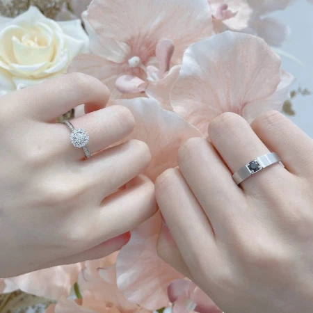 DR Proposal Diamond Ring Diamond Ring Group Set WEDDING Series The Throbbing Part of Love