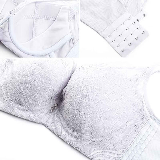 奥丝蓝黛内衣文胸调整型收副乳上托女胖mm薄大胸显小全罩杯背心款5010 大红 80C (90)