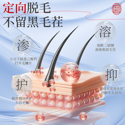 Nanjing Tongrentang Hair Removal Cream permanently removes the growth of private parts, beard, armpits, facial armpit hair and body, only for men and women.