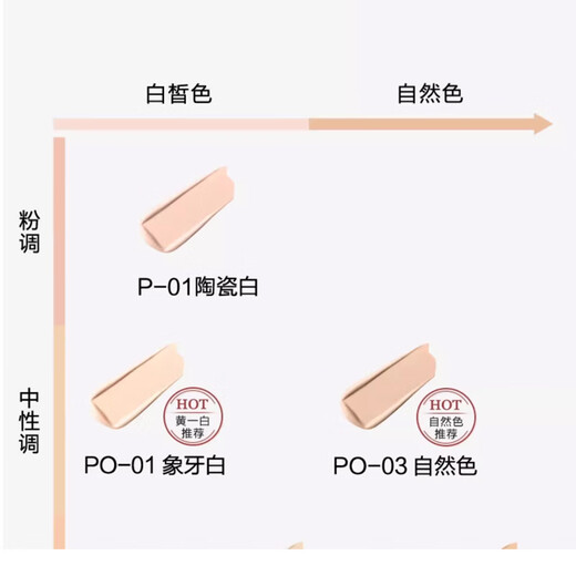 Lancôme's new long-lasting lightweight foundation PO-01 long-lasting concealer and oil control for dry and oily skin 30ml