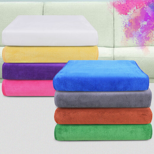 Yongxia cleaning special water-absorbing and lint-free housekeeping cleaning table wiping cloth kitchen rag white/5 pack/30*30CM (thickened)