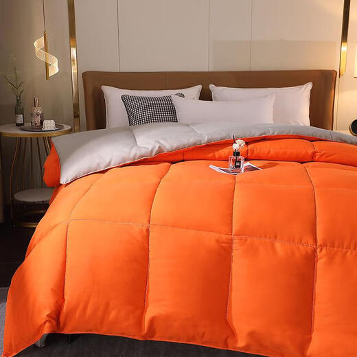 高档羽绒被春秋被冬被加厚保暖被芯单人双人通用宿舍棉 温馨白羽绒被 150*200cm8斤冬被