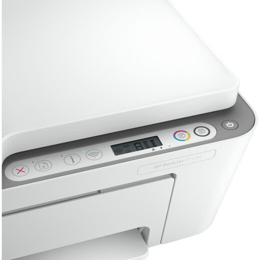 HP 4155e color inkjet printing and copying scan machine home student homework office wireless wifi printer 4152e document feeder continuous copy HP 4100 series bare metal large capacity ink cartridge black color set