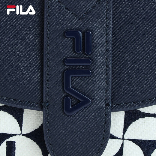 FILA Official Women's Bag Crossbody Bag Autumn Fashion Casual Shoulder Bag Saddle Bag Legend Blue-NV XS