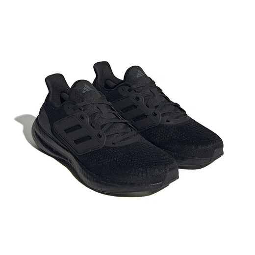 Adidas men's and women's shoes 2024 summer new PUREBOOST23 sports running shoes IF4839 black IF4840 40