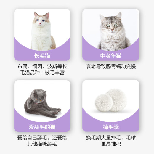 Weishi Nutritional Hair Cream 120g Nutritional Pet Dog and Cat Trace Elements Vitamins Fish Oil Hair Removal and Hair Ball Tablets Cat Hair Ball