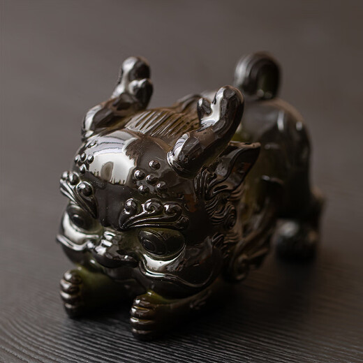 Xiyuanji Color Changing Tea Pet Pixiu Tea Table Desktop Creative Ornaments Fine Tea Ceremony Tea Play Kung Fu Tea Set Ornaments Pixiu-Color Changing Model