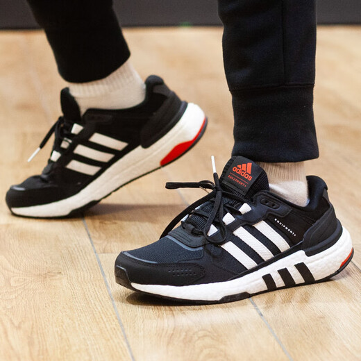 阿迪达斯 （adidas）跑步鞋男鞋女鞋2025夏季新款EQUIPMENT+低帮缓震运动鞋轻便透气休 GX6630 40.5 (250mm)