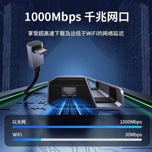 JSAUX is suitable for steam deck/oled/ROG docking station rog ally handheld docking station notebook accessories typec base hub base HDMI projection network port