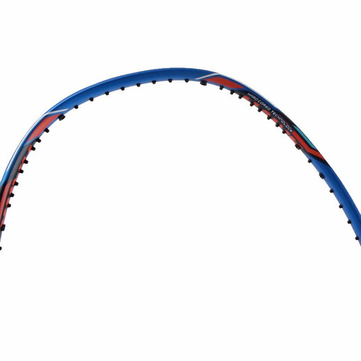 威克多羽毛球拍全碳素进阶单拍TK-ONIGIRI维轻量耐打高磅小隼TK30 TK-HAWK小隼4u蓝色(穿线+手胶