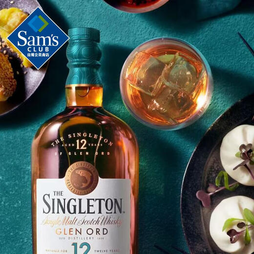 苏格登(Singleton)  英国进口 12年单一麦芽苏格兰威士忌 1L