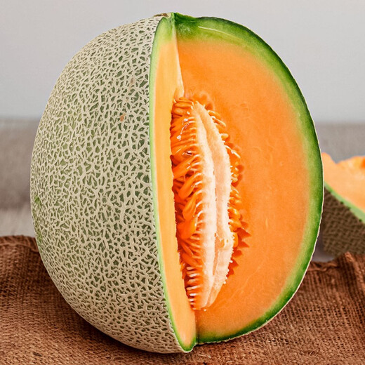Shouhe Xinjiang Hami Melon Seeds Southern and Northern Early-maturing Super Sweet Xiangfei Reticulated Honeydew Melon Shouhe Xiangyang Hami Melon Seeds 30 capsules 3 high sugar