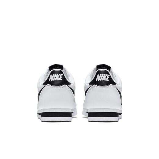 耐克（NIKE）NIKE CLASSIC CORTEZ LEATHER 女子运动休闲小白鞋 复刻鞋复古款 807471-101白/黑 42