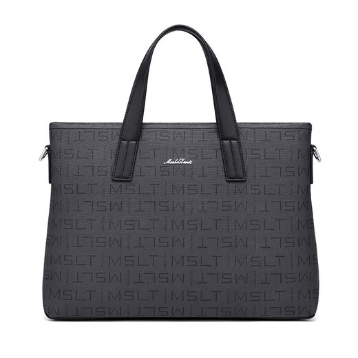 MashaLanti men's business briefcase, business trip laptop bag, large-capacity shoulder crossbody bag, high-end birthday gift for men