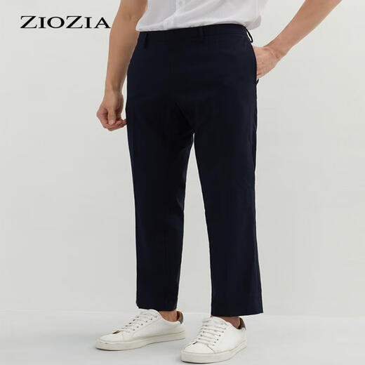 Ziozia [sous réserve de Jiumuwang] [Même style dans le centre commercial] Business Men's Casual Pants Summer Slim Pantal